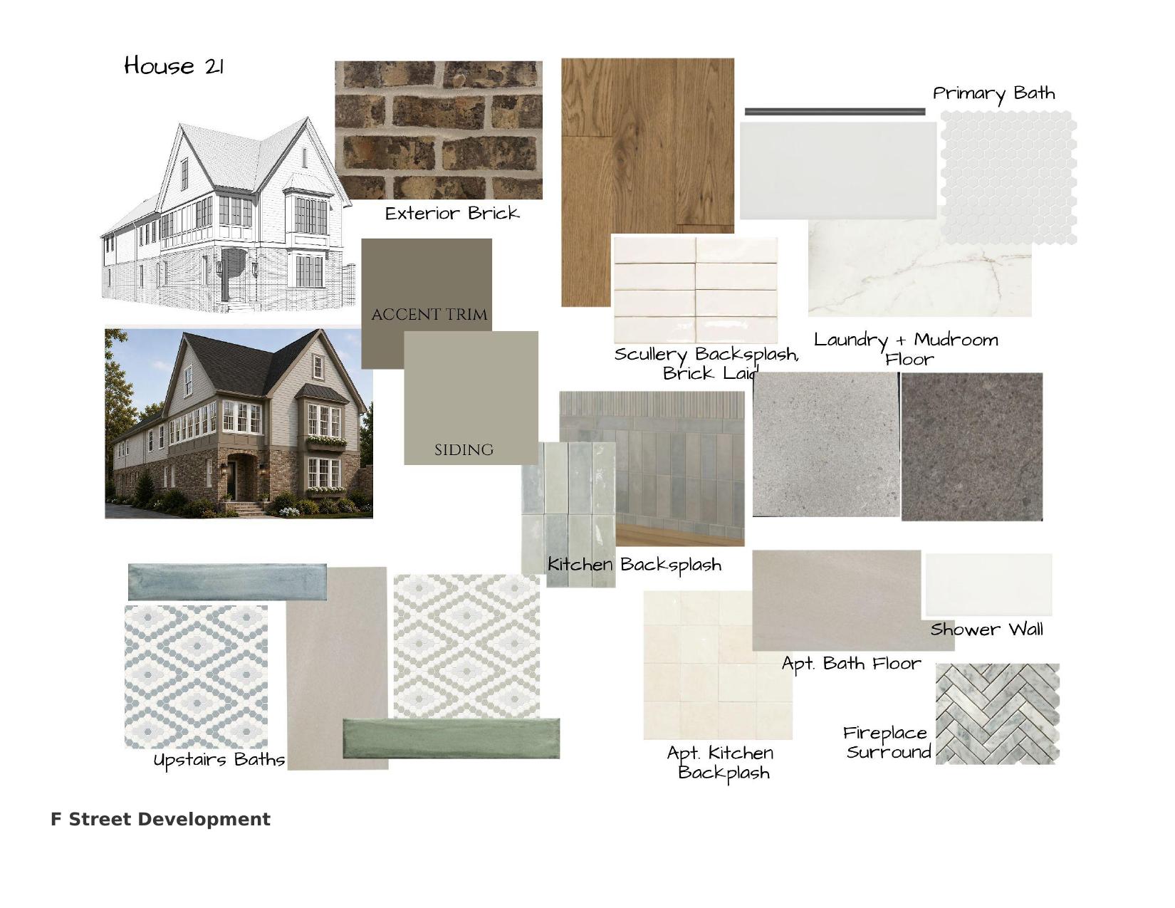 Lot 21 interior and exterior finish package