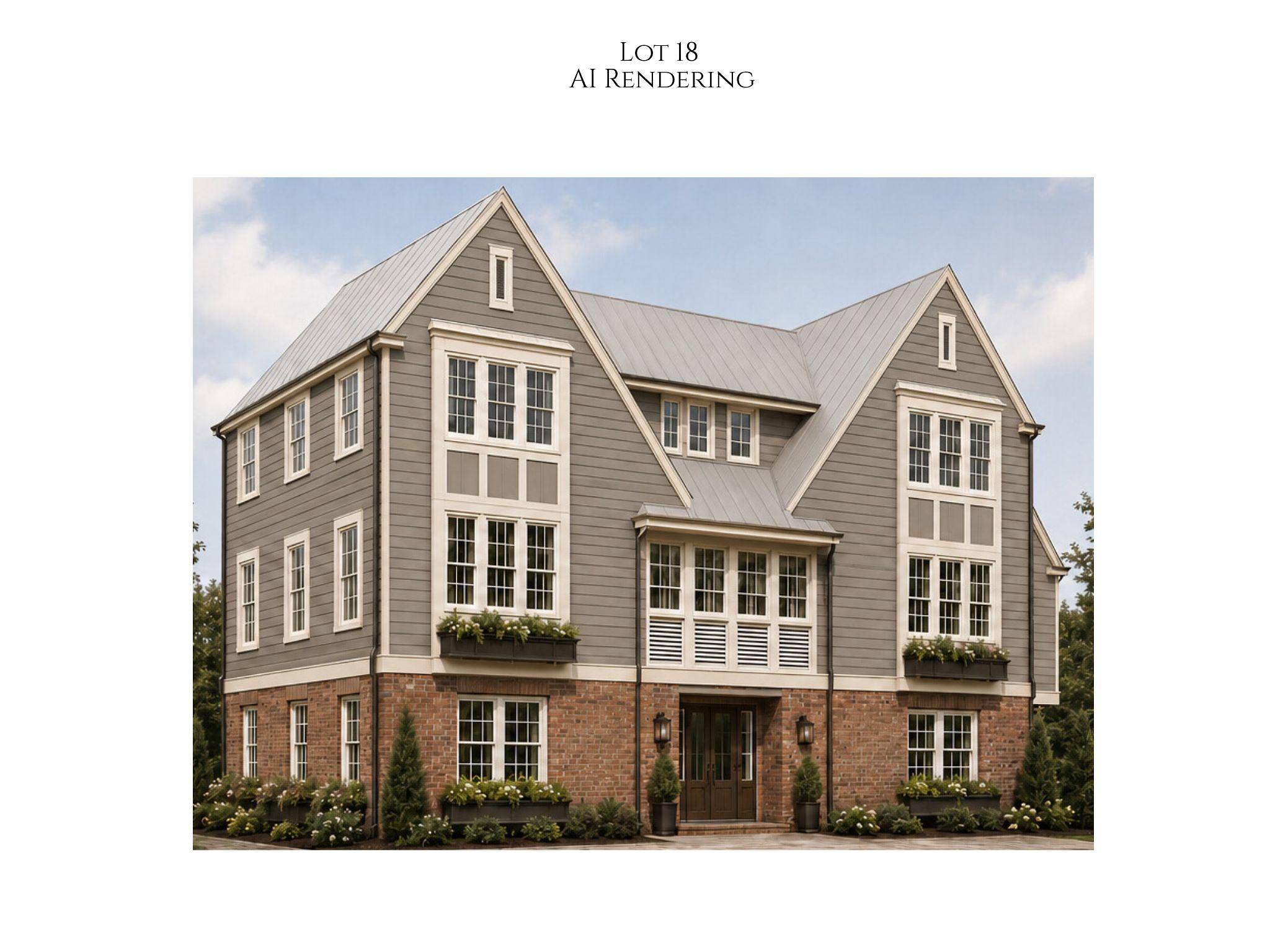 Lot 18 exterior rendering