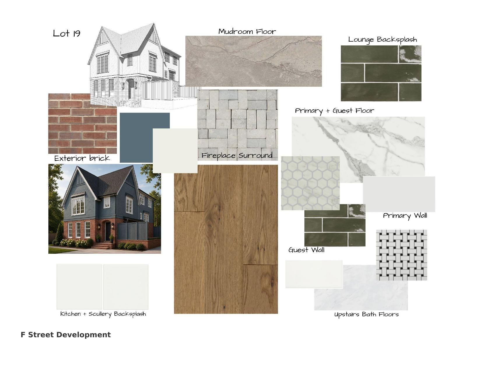 Lot 19 interior and exterior finish package